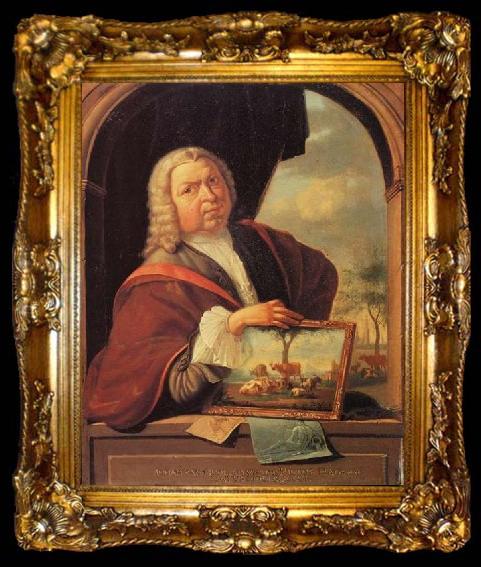 framed  Jan van Gool Self portrait, ta009-2